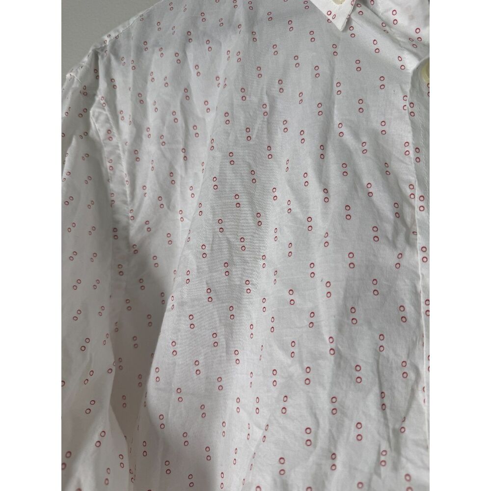 Banana Republic Untucked Fit Organic Cotton Button Up Shirt Mens Sz XL Lot of 2 - Picture 7 of 13
